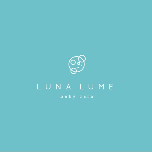 Create a modern and luxurious logo for Luna Lume