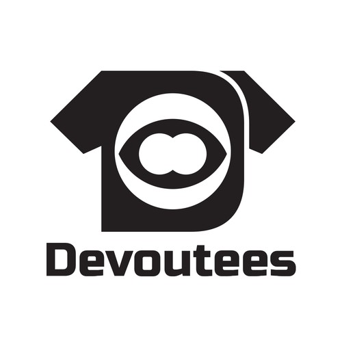 Devoutees Augmented Reality T-Shirt Logo Concept