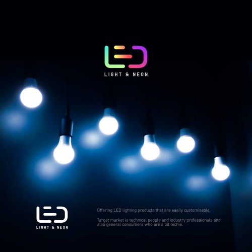LED light & Neon logo