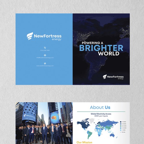 Bi-Fold Brochure for New Fortress