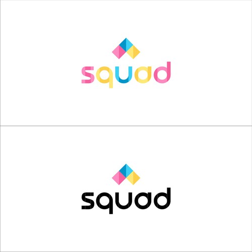Concept logo for squad