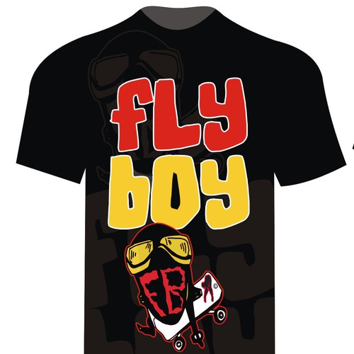 Fly boy skate t-shirt