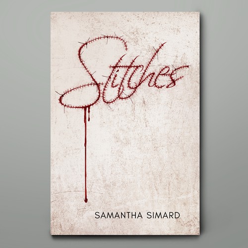 'Stitches' Book Cover Design.