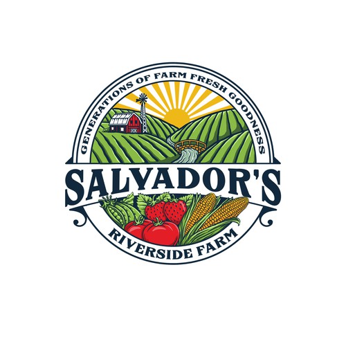Illustration Logo For Family farm