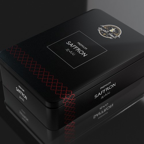 Saffron Tin Box