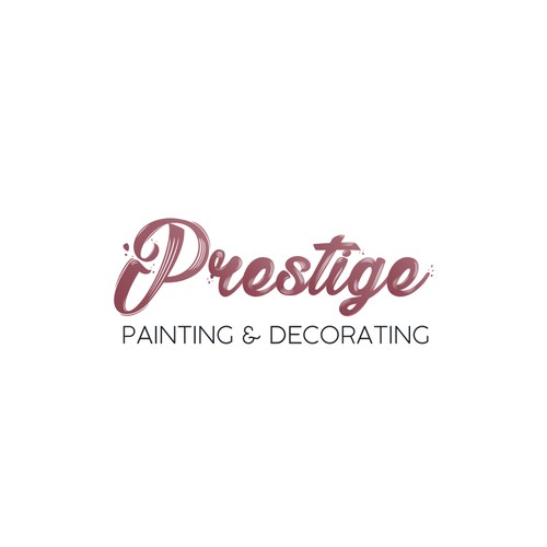 Prestige (painting and decorating company) Logo Design