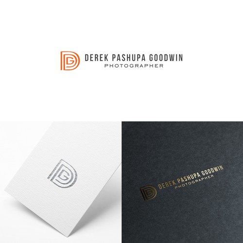 Edgy logo design for brooklyn photographer