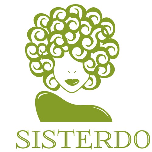 3 African American sisters searching for catchy logo for new haircare startup.