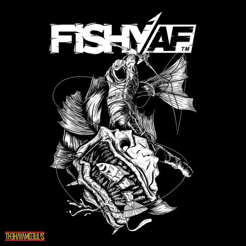 T-Shirt design for FishyAF