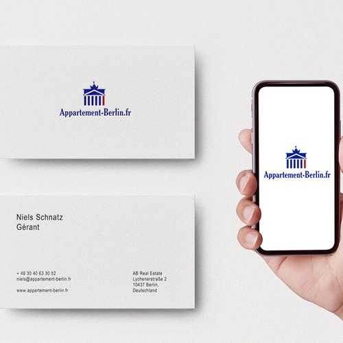 Appartement-Berlin logo design