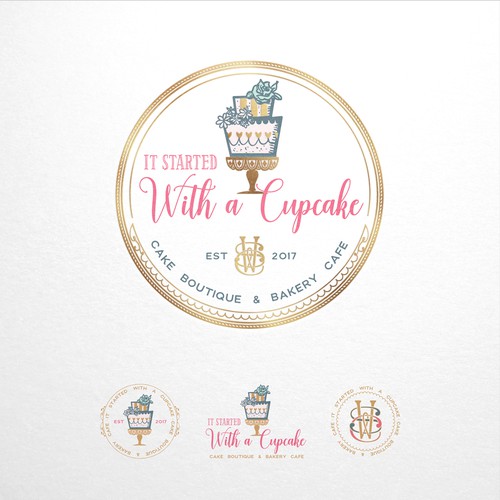 It started with a cupcake - logo design