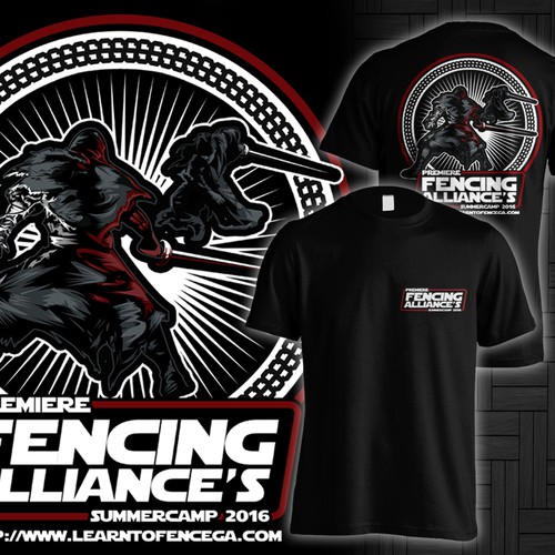 Shirt Design for Fencing Alliance's