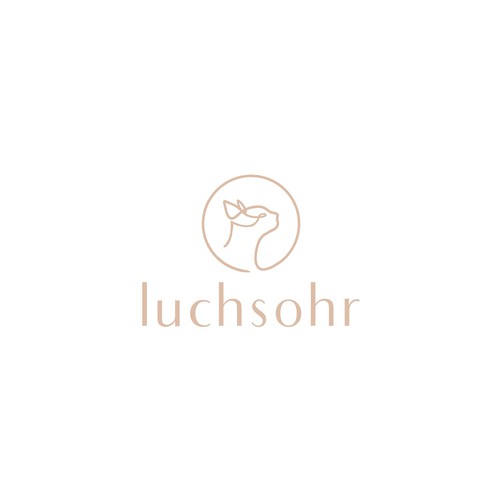 Minimal luxurious logo for cat furniture brand