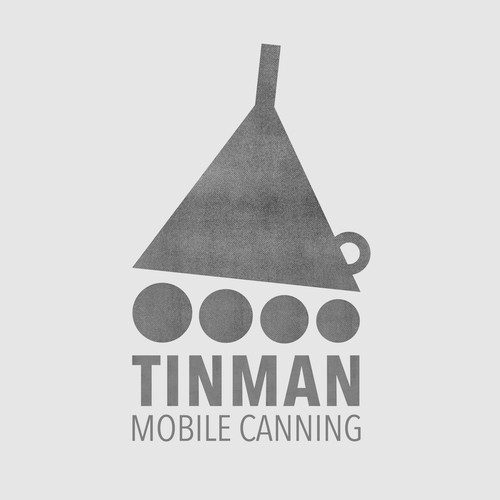 Rugged Logo Concept for Tinman Mobile Canning