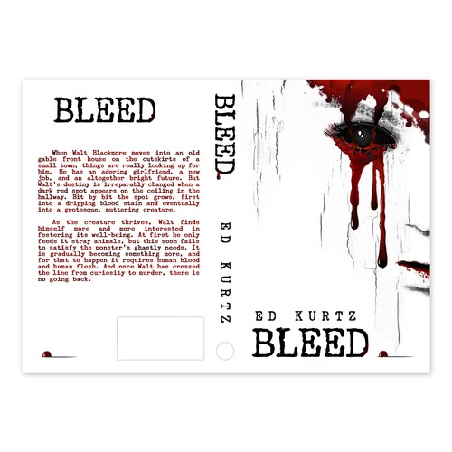 Horror Fiction Book Cover