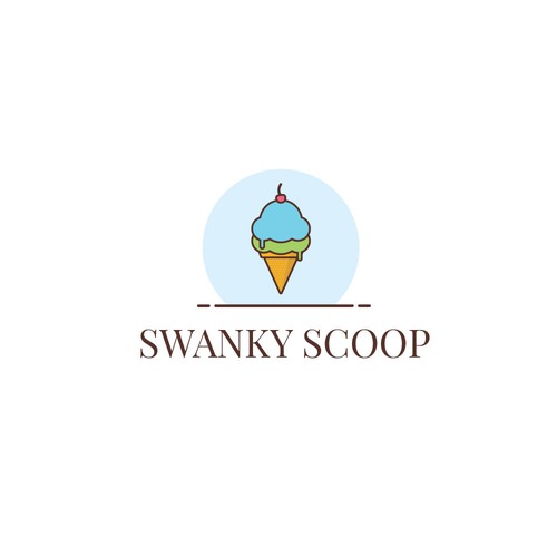 Ice cream logo