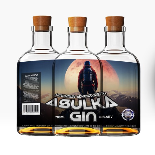 gin packeging design