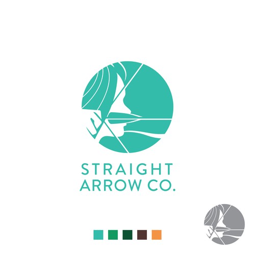 Strong logo that empower women