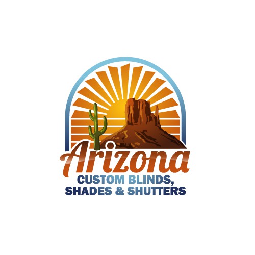 Modern Logo for Blinds and Shutter Company in Arizona