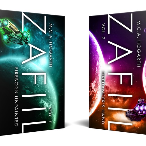 Book Covers for SciFi Duology