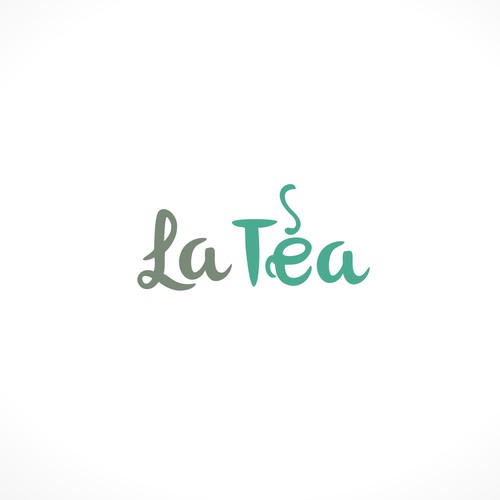 La Tea logo concept