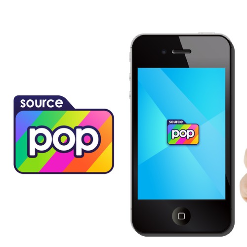 Create an amazing logo for SourcePop (a knowledge management & collaboration software platform)