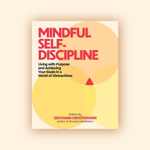 Bold and clean cover for a self-discipline book