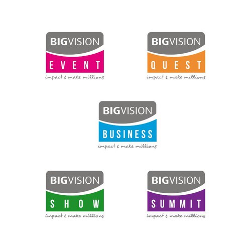 Design our Big Vision Business Logo & You Will Definitely Work With Us More!