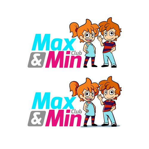   Max & Min Club Logo Design