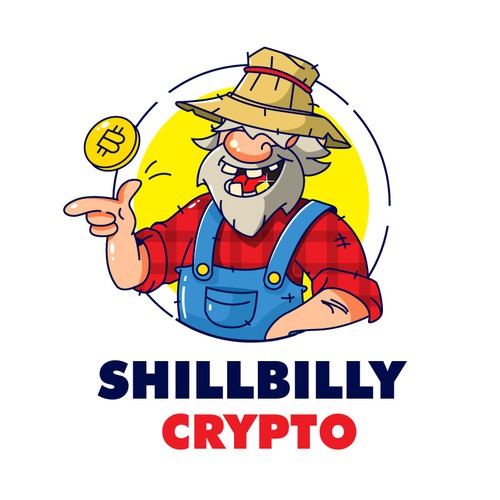 Mascot Logo for a Crypto Youtube Channel