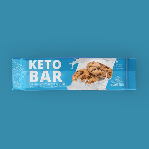 bold package design chocolate bar keto