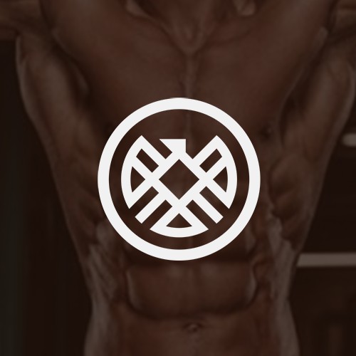 Contemporary logos for a fitness app