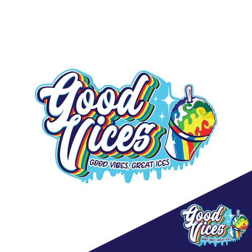 LOGO CONCEPT FOR ITALIAN ICE LOGO