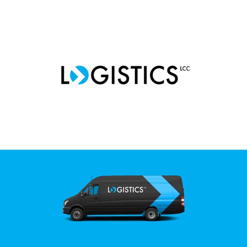 Bold logo for logistics company