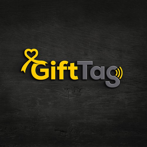 Unique, strong, clean and professional logo design concept for GiftTag..