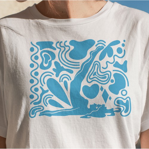 T-shirt Design for Pilates Branding