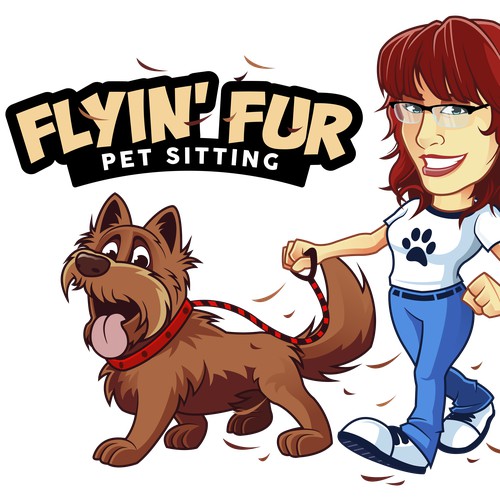 Flyin' Fur Logo