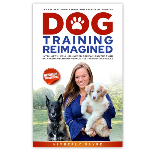 Book Cover Dog Training Reimagined