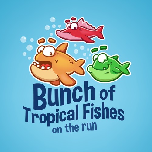 Logo Bunch of Tropical Fishes