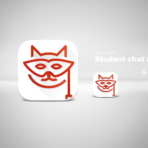 App Icon for Student chat app (similar to YikYak)