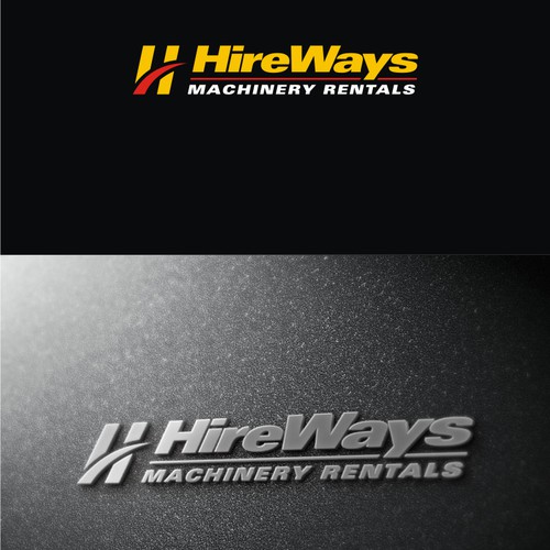 create a clean cut corporate logo and image for Hireways Ltd.