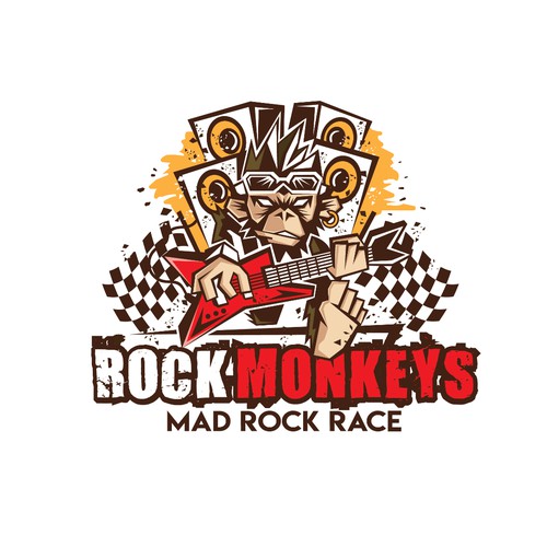 Cool and Modern Logo design for a Mad Run Contest in United States