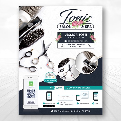  Beauty Salon USA / Flyer  Design 