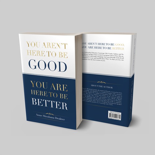 Book cover for self-help book