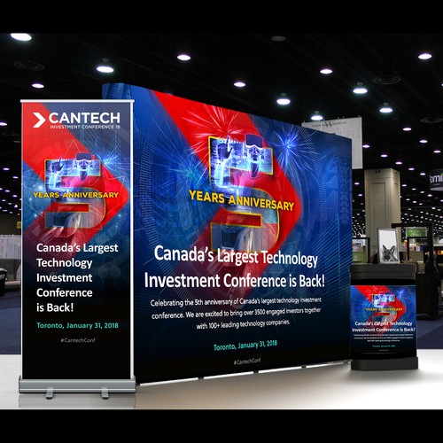 CANTECH 5th Anniversary Design