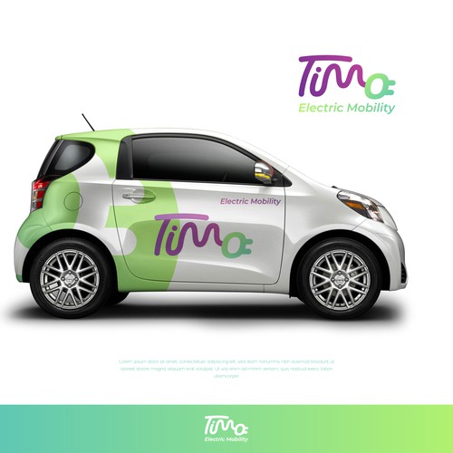 TIMO ELECTRIC MOBILITY LOGO DESIGN