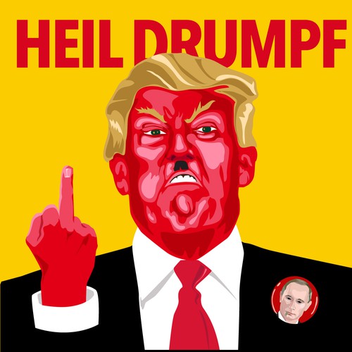 Fight Trump poster Design