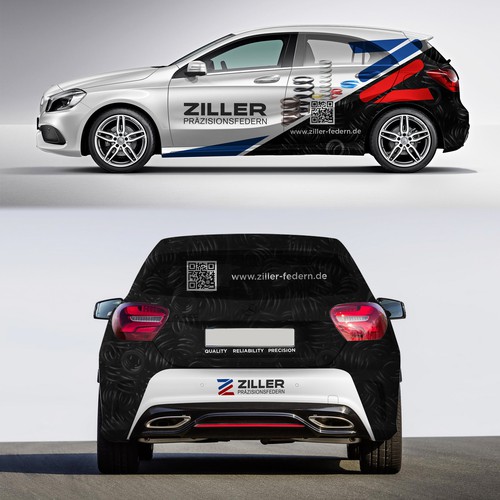 Mercedes A-class wrap for Ziller