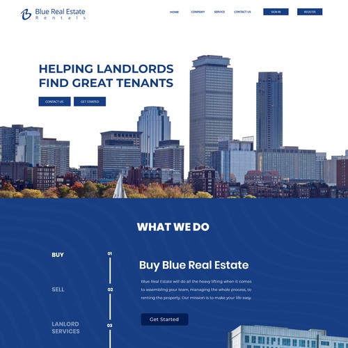 Real Estate Web design