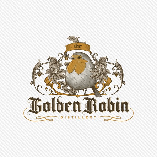 Golden Robin illustration